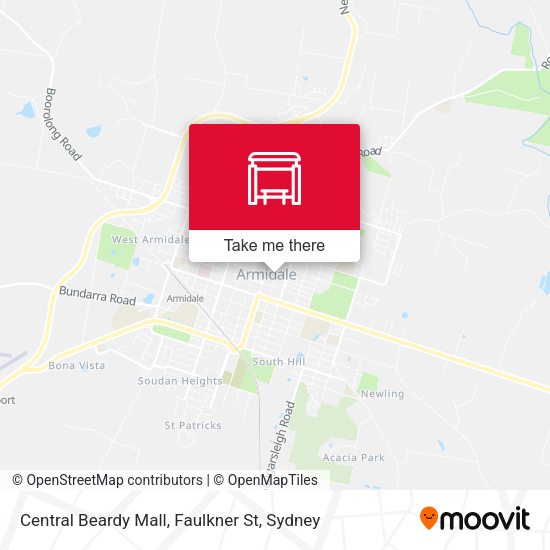 Central Beardy Mall, Faulkner St map