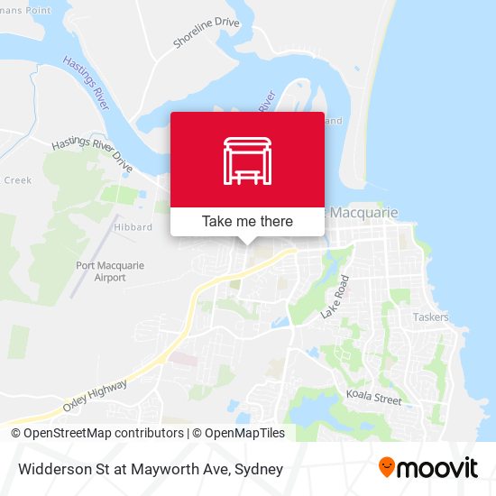 Widderson St at Mayworth Ave map