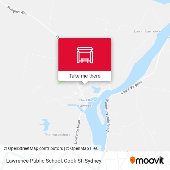 Lawrence Public School, Cook St map