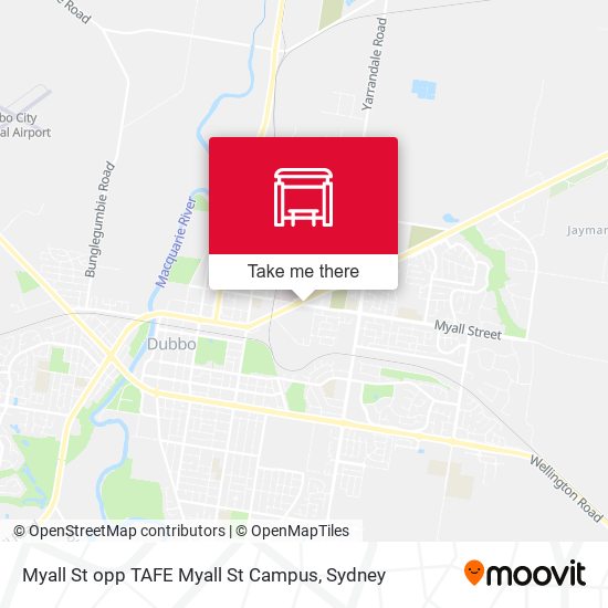 Myall St opp TAFE Myall St Campus map