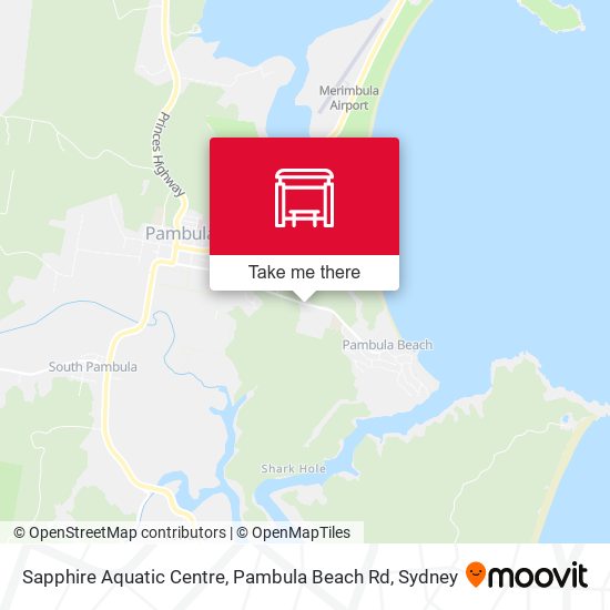 Sapphire Aquatic Centre, Pambula Beach Rd map