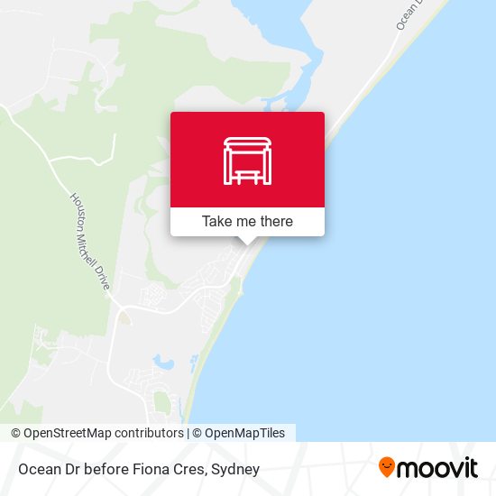 Ocean Dr before Fiona Cres map