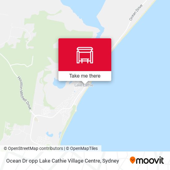 Ocean Dr opp Lake Cathie Village Centre map