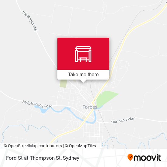 Ford St at Thompson St map