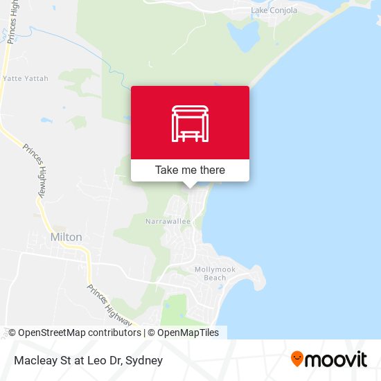 Macleay St at Leo Dr map