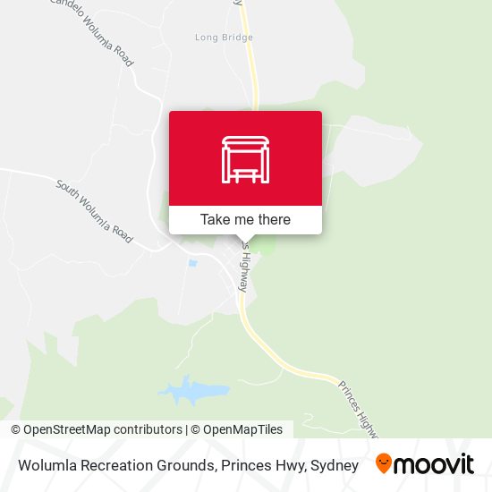 Wolumla Recreation Grounds, Princes Hwy map