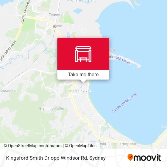 Kingsford Smith Dr opp Windsor Rd map