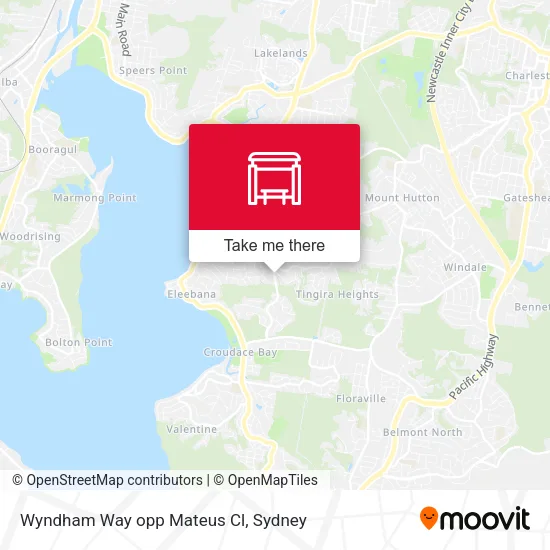Wyndham Way opp Mateus Cl map