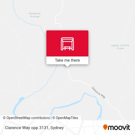 Clarence Way opp 3131 map