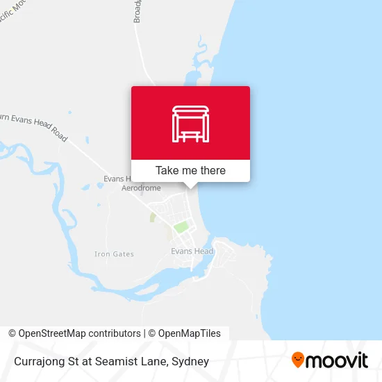 Currajong St at Seamist Lane map