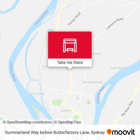 Summerland Way before Butterfactory Lane map