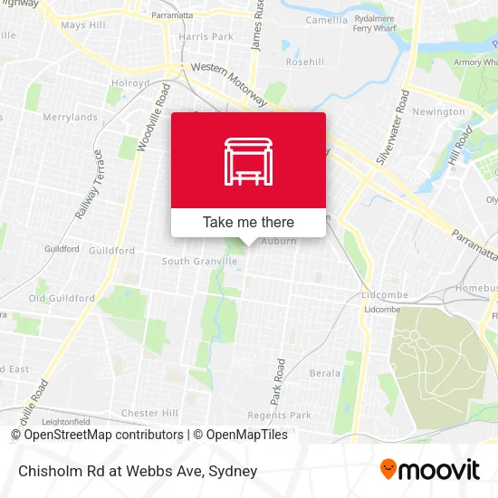 Chisholm Rd at Webbs Ave map