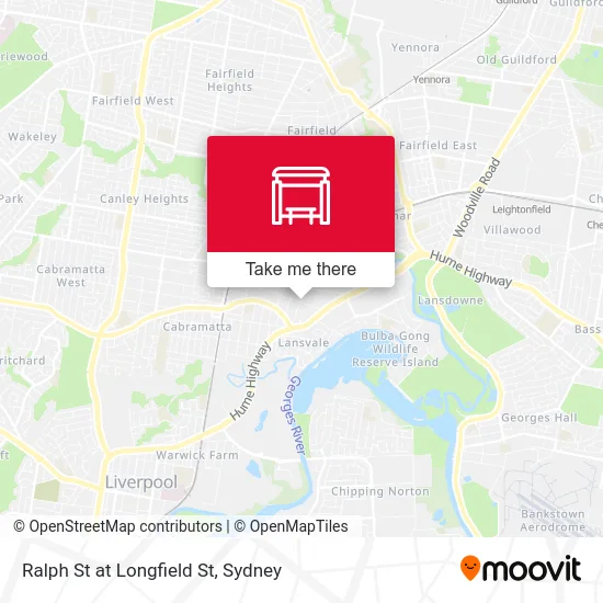 Mapa Ralph St at Longfield St