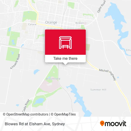 Blowes Rd at Elsham Ave map