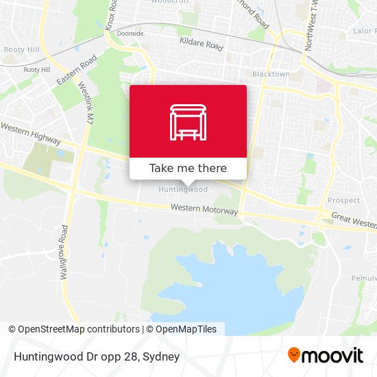 Huntingwood Dr opp 28 map