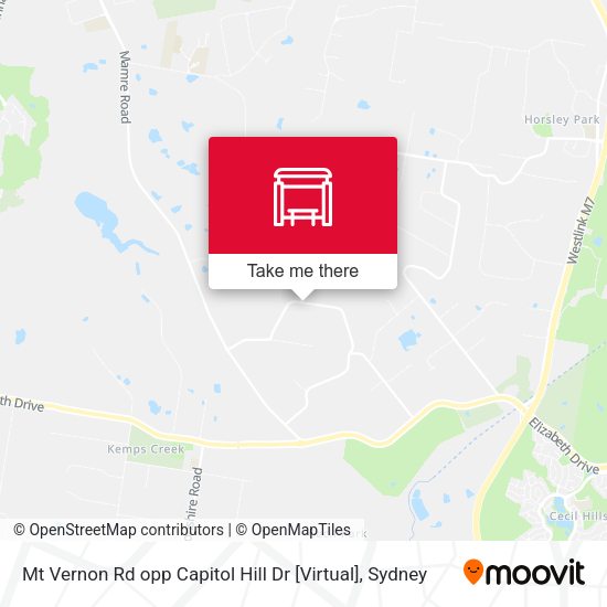 Mt Vernon Rd opp Capitol Hill Dr [Virtual] map