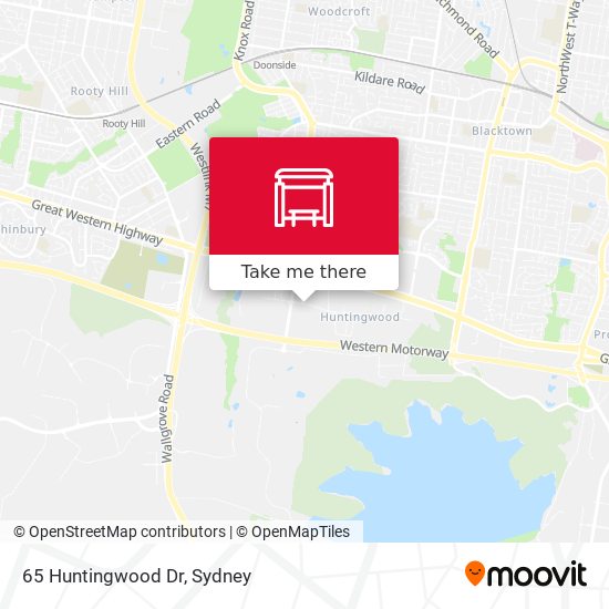 65 Huntingwood Dr map