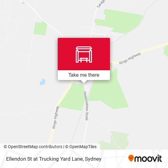 Ellendon St at Trucking Yard Lane map