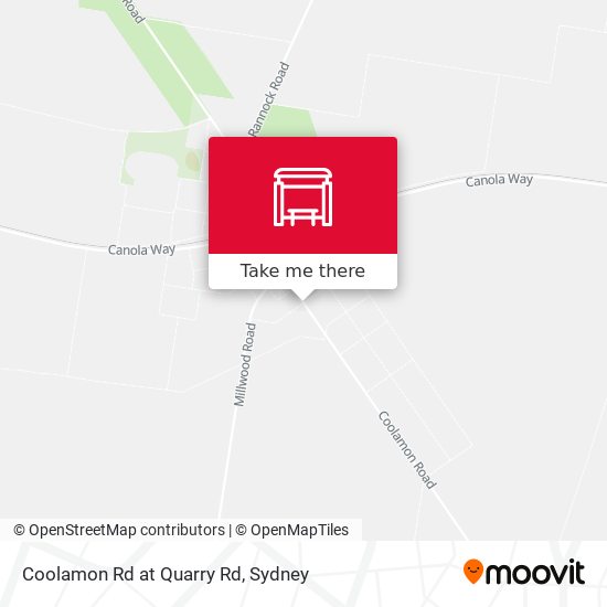 Coolamon Rd at Quarry Rd map