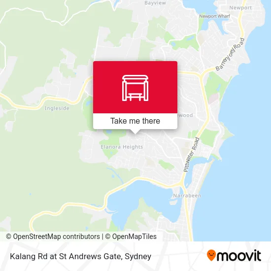 Kalang Rd at St Andrews Gate map
