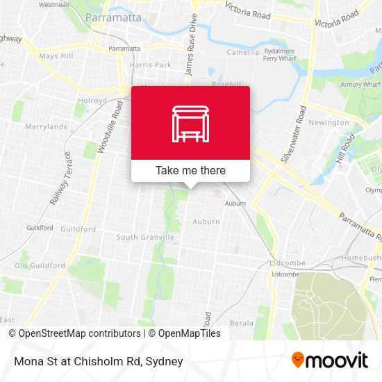 Mona St at Chisholm Rd map