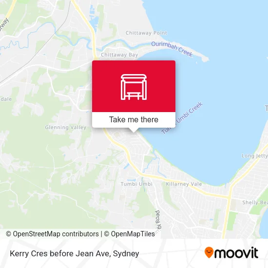 Mapa Kerry Cres before Jean Ave