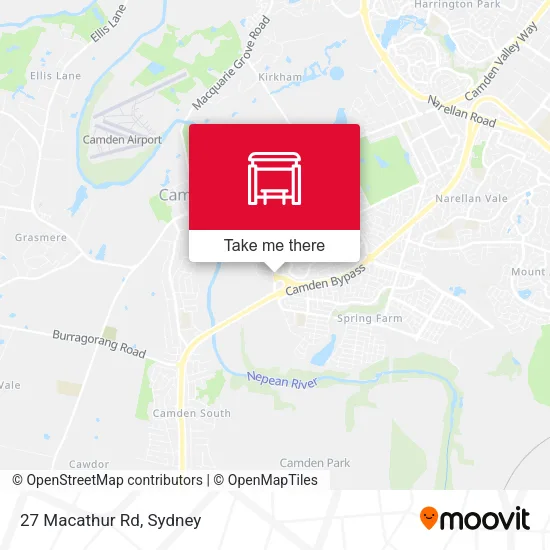 27 Macathur Rd map
