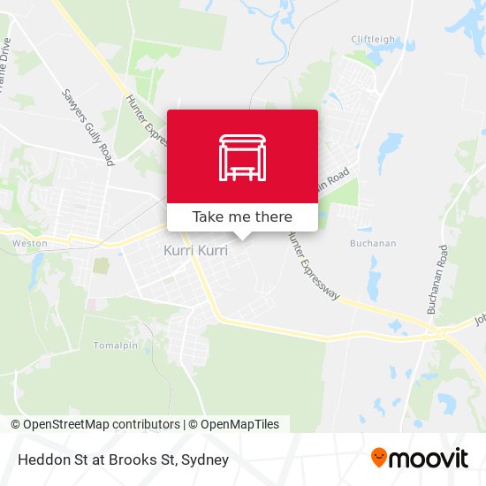 Heddon St at Brooks St map