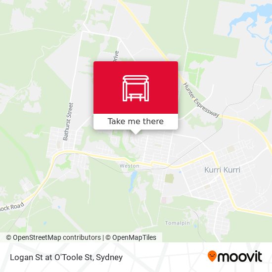Logan St at O'Toole St map