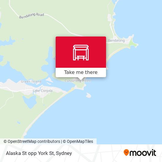 Alaska St opp York St map