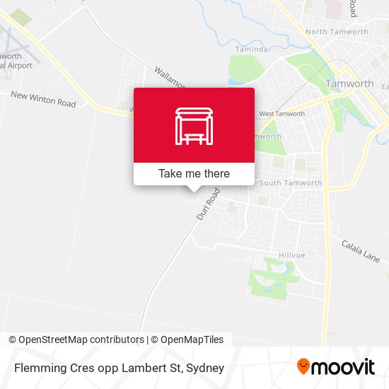 Flemming Cres opp Lambert St map