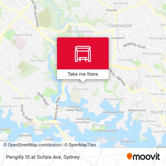 Pengilly St at Sofala Ave map