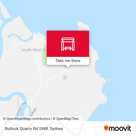 Mapa Bullock Quarry Rd SWR
