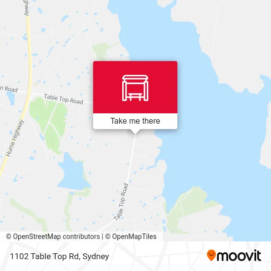 Mapa 1102 Table Top Rd