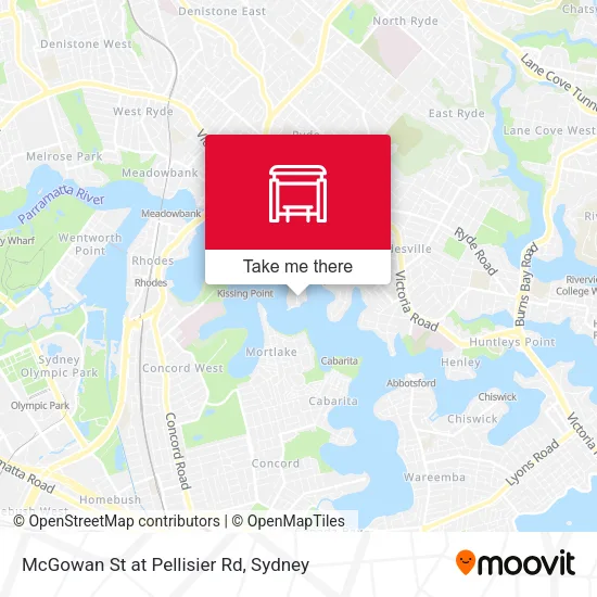McGowan St at Pellisier Rd map