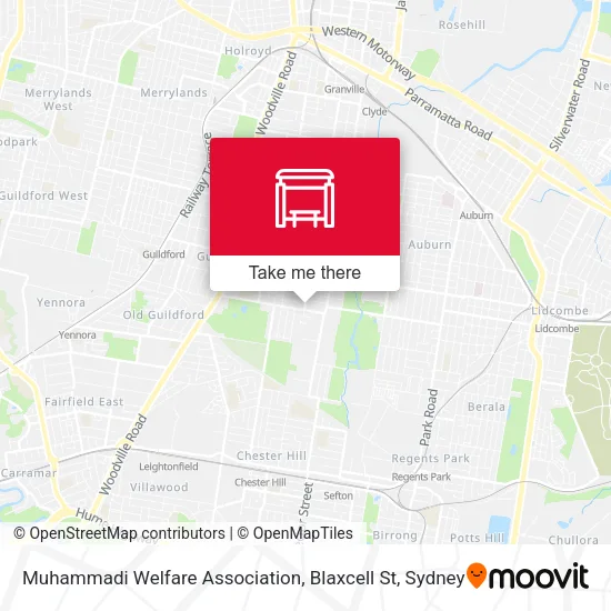 Muhammadi Welfare Association, Blaxcell St map