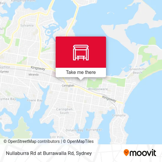 Nullaburra Rd at Burrawalla Rd map