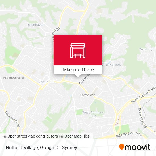 Nuffield Village, Gough Dr map