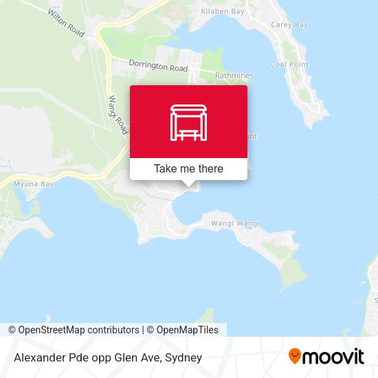 Alexander Pde opp Glen Ave map