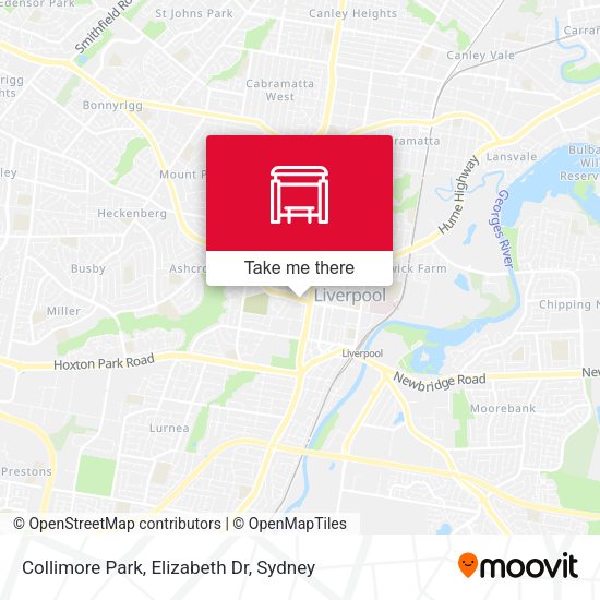 Collimore Park, Elizabeth Dr map