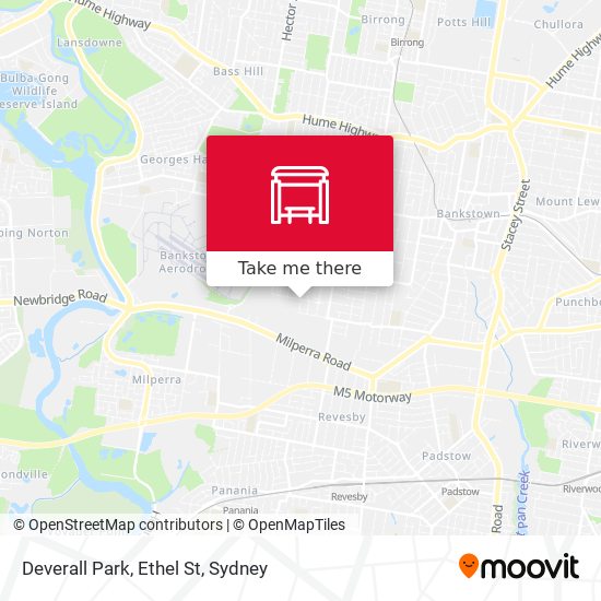 Deverall Park, Ethel St map