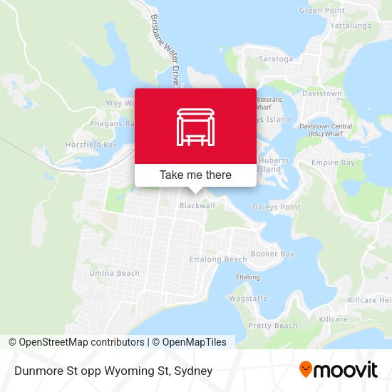 Dunmore St opp Wyoming St map