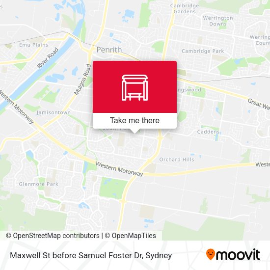 Maxwell St before Samuel Foster Dr map
