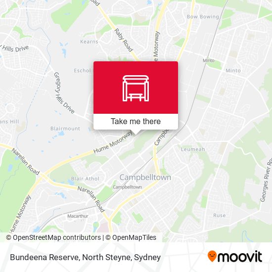 Bundeena Reserve, North Steyne map