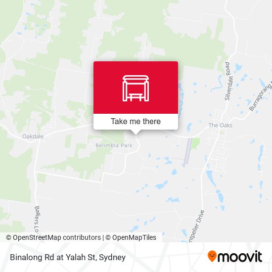 Binalong Rd at Yalah St map