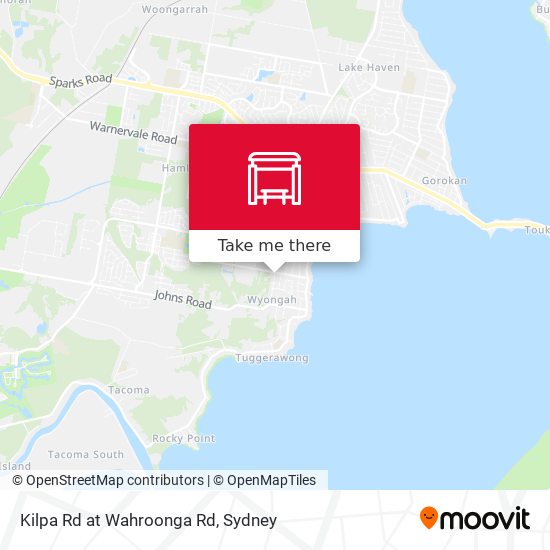 Kilpa Rd at Wahroonga Rd map