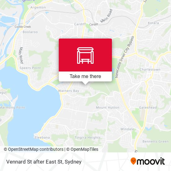 Vennard St after East St map