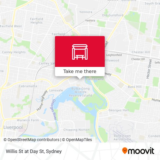 Willis St at Day St map