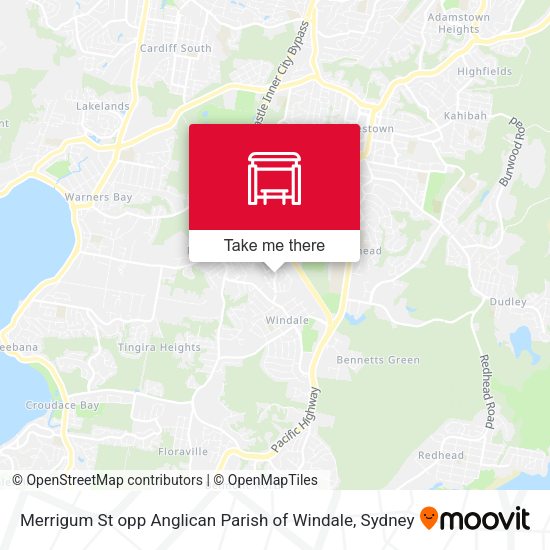 Merrigum St opp Anglican Parish of Windale map