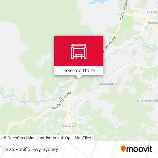 225 Pacific Hwy map
